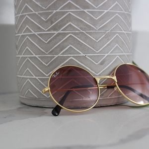 rose colored ray-ban sunglasses